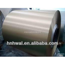 Roller Coating Aluminium Coil pour décoration